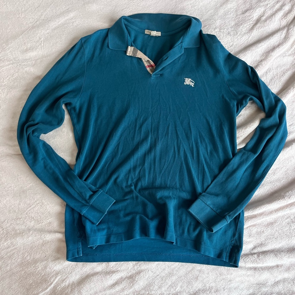 Burberry Brit Long Sleeve Polo
